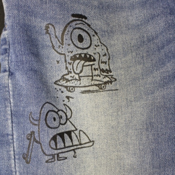 Monster Pull On Jeans - Picture 2 of 5